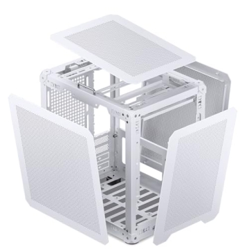 JONSBO C6-ITX White Mini ITX PC Case for Gamers and Builders