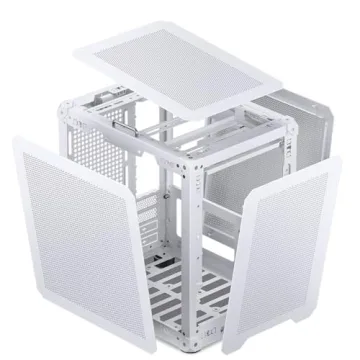 JONSBO C6-ITX White Mini ITX PC Case for Gamers and Builders