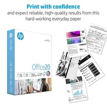 Reliable HP Printer Paper 5000 Sheets Eco-Friendly Quality
