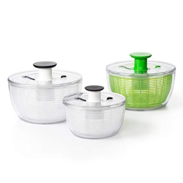 Compact OXO Good Grips Salad & Herb Spinner for Easy Meal Prep
