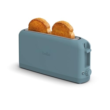 Bella 2 Slice Slim Toaster with 6 Shade Settings