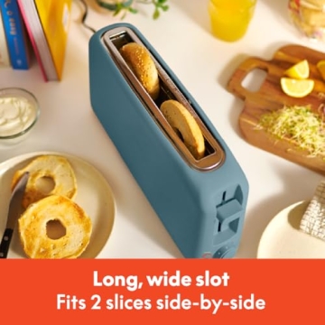 Bella 2 Slice Slim Toaster with 6 Shade Settings