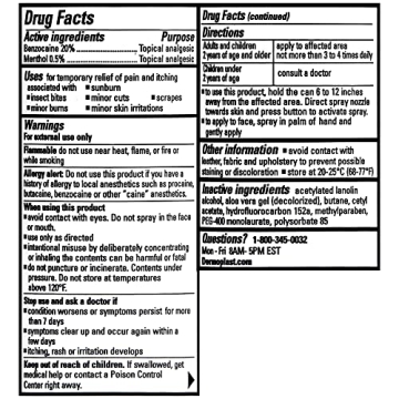 Dermoplast Pain Relief Spray for Cuts and Bug Bites