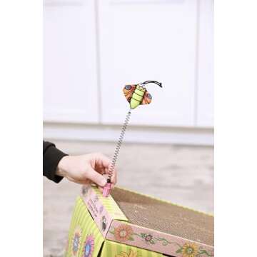 Petmate FAT CAT Big Mama's Scratch 'n Play Ramp Reversible Cardboard Toy