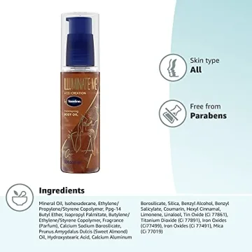 Vaseline Shimmering Body Oil for Radiant Skin