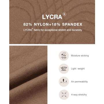 Lover-Beauty Butt Lifting Shapewear Tummy Control Strapless Fajas BBL Shorts Butt Lifter Seamless Body Shaper Brown, M/L