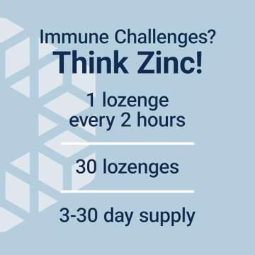 Life Extension Zinc Lozenges for Optimal Immune Support