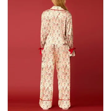 Cozy Argeousgor Christmas Pajamas 2 Piece Set for Women