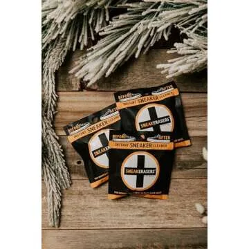 SneakERASERS Instant Midsole and Sneaker Cleaner, Premium, Disposable, Dual-Sided Sponge for Cleaning, SneakERASERS Instant Sneaker Cleaner Pre-Moistened