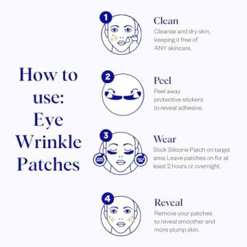 Wrinkles Schminkles Under Eye Patches | Smooth Eye Wrinkles Overnight