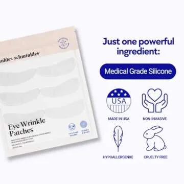 Wrinkles Schminkles Under Eye Patches | Smooth Eye Wrinkles Overnight