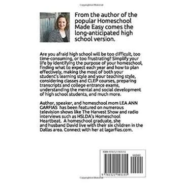 Homeschool High School Made Easy: Find Your Why . . . Then Find Your Way (Homeschool Made Easy)