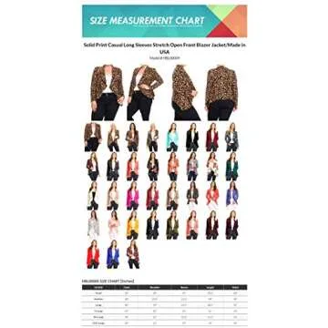 HEO CLOTHING Women's Stretch Long Sleeves Open Front Blazer/Made in USA (S-3XL) , Hbl00009 Black, Large