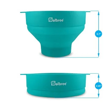 Salbree Microwave Popcorn Popper - Collapsible & Easy!
