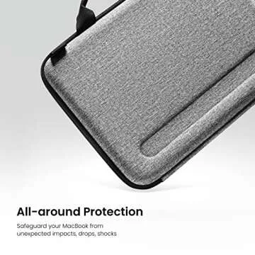 tomtoc Organised Slim Hard Case for 13-inch MacBook