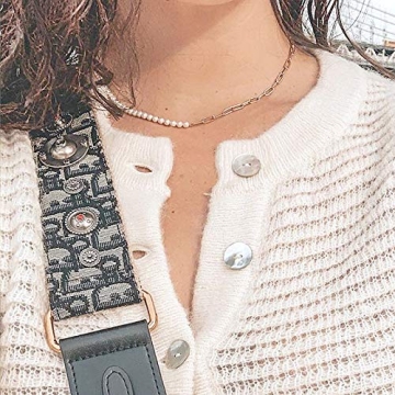 Cowlyn Pearl Paper Clip Necklace - Vintage 18K Gold Jewelry