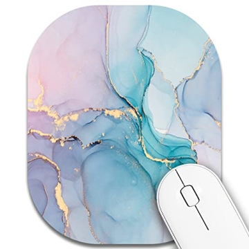 Compact 6x7 Inch Mini Mouse Pad Non-Slip Waterproof Travel