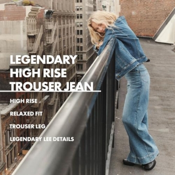 Lee Legendary High Rise Trouser Jean for Women