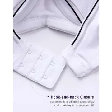 High Support Racerback Sports Bra for Women 38B