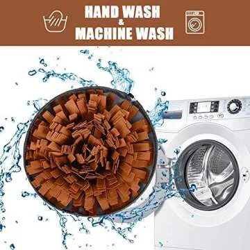 AWOOF Pet Snuffle Mat for Interactive Dog Feeding