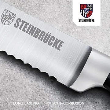 Gioventù Serrated Bread Knife - This Ultra-Sharp Kitchen Essential