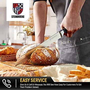 Gioventù Serrated Bread Knife - This Ultra-Sharp Kitchen Essential