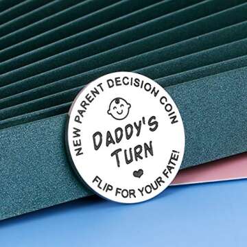 Cute Decision Coin for New Parents Fun Gift Idea