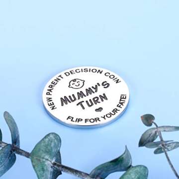 Cute Decision Coin for New Parents Fun Gift Idea