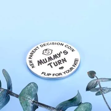 Cute Decision Coin for New Parents Fun Gift Idea