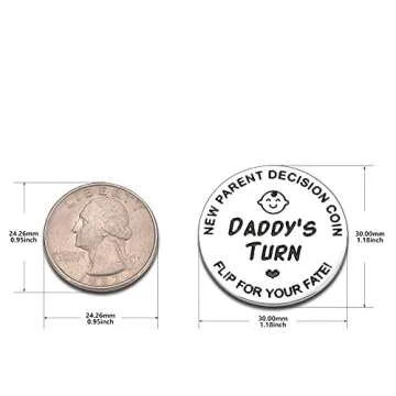 Cute Decision Coin for New Parents Fun Gift Idea