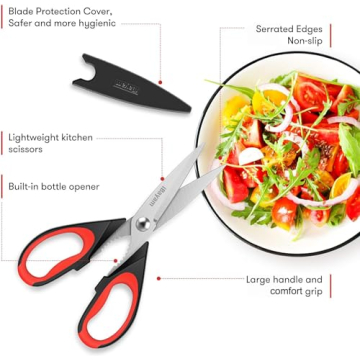 iBayam Heavy Duty Kitchen Scissors 2-Pack