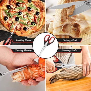 iBayam Heavy Duty Kitchen Scissors 2-Pack