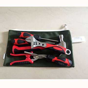 Augbunny Multi-purpose Canvas Zipper Tool Bag Set