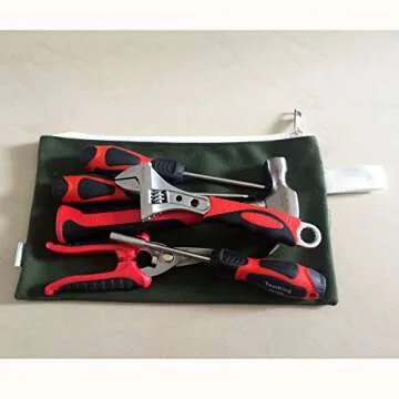 Augbunny Multi-purpose Canvas Zipper Tool Bag Set