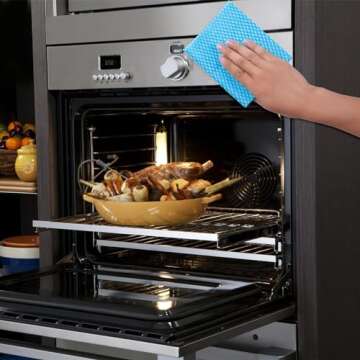 SCRUBIT Reusable Handy Wipes – Cleaning Cloth for House and Office - Dish Cloths for Washing Dishe...