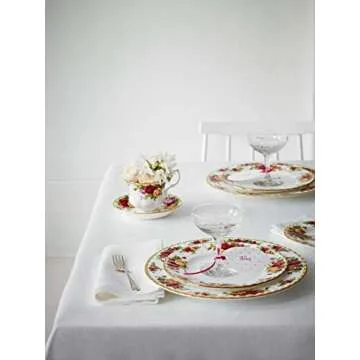 Royal Albert Old Country Roses Set of 4 Salad Plates, 8", Multi
