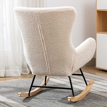 Qtivii Rocker Glider Chair: Stylish Nursery Comfort