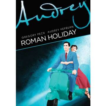 Roman Holiday: A Timeless Classic Starring Audrey Hepburn & Gregory Peck