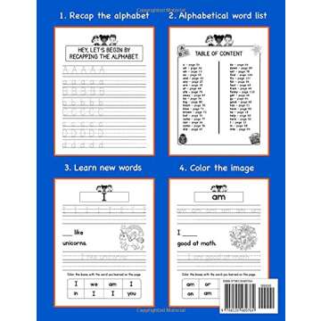 Complete Sight Words Workbook for Kids 4-7 Years