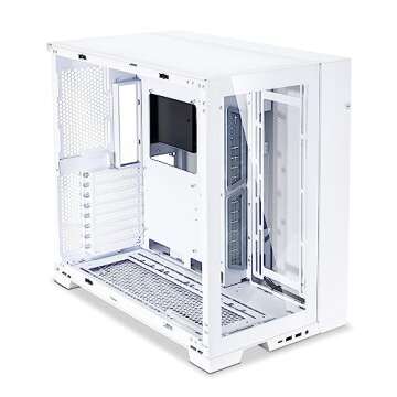 Lian Li LI PC-O11 Dynamic EVO Snow White ATX Full Tower Gaming Computer Case - O11DEW