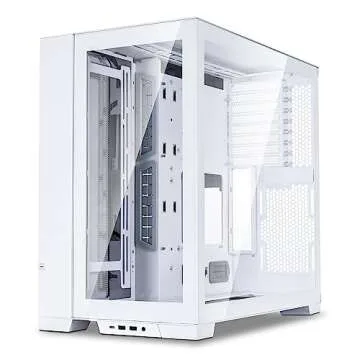 Lian Li LI PC-O11 Dynamic EVO Snow White ATX Full Tower Gaming Computer Case - O11DEW