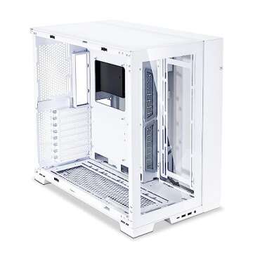 Lian Li LI PC-O11 Dynamic EVO Snow White ATX Full Tower Gaming Computer Case - O11DEW
