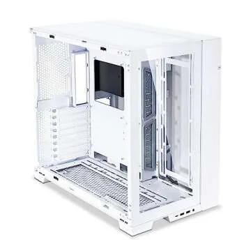 Lian Li LI PC-O11 Dynamic EVO Snow White ATX Full Tower Gaming Computer Case - O11DEW