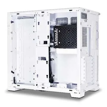 Lian Li LI PC-O11 Dynamic EVO Snow White ATX Full Tower Gaming Computer Case - O11DEW