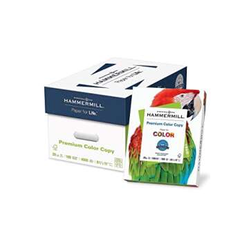 Hammermill Premium 8.5 x 11 Color Copy Paper - 4000 Sheets
