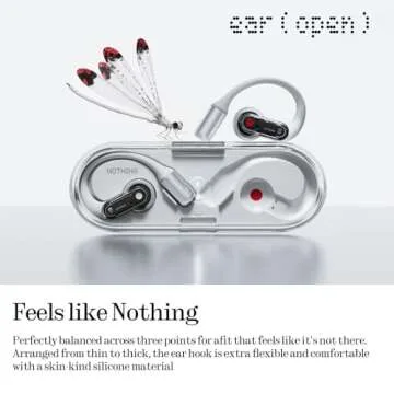 Nothing Ear Open-Ear Headphones with Clear Voice Technology