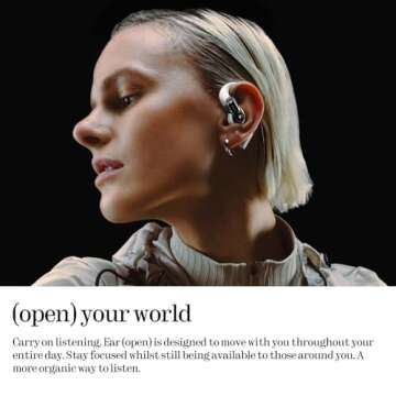 Nothing Ear Open-Ear Headphones with Clear Voice Technology