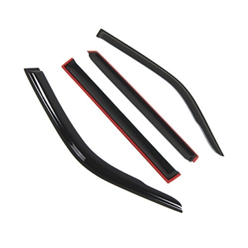 Tuningpros Custom Window Visors for 1991-1997 Toyota Land Cruiser - Durable & Stylish Rain Guards