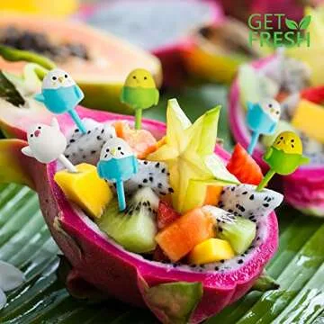 Animal Food Picks for Kids Fun & Safe Meal Solution