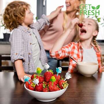 Animal Food Picks for Kids Fun & Safe Meal Solution